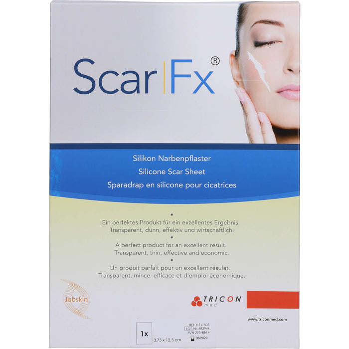 Scar Fx Silikon Narbenpflaster 3,75 x 12,5 cm, 1 St. Pflaster