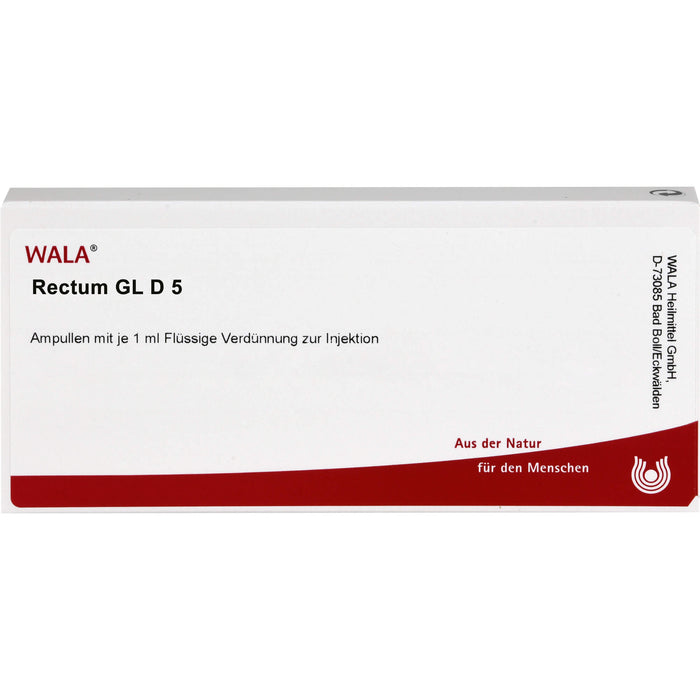 Rectum Gl D5 Wala Ampullen, 10X1 ml AMP