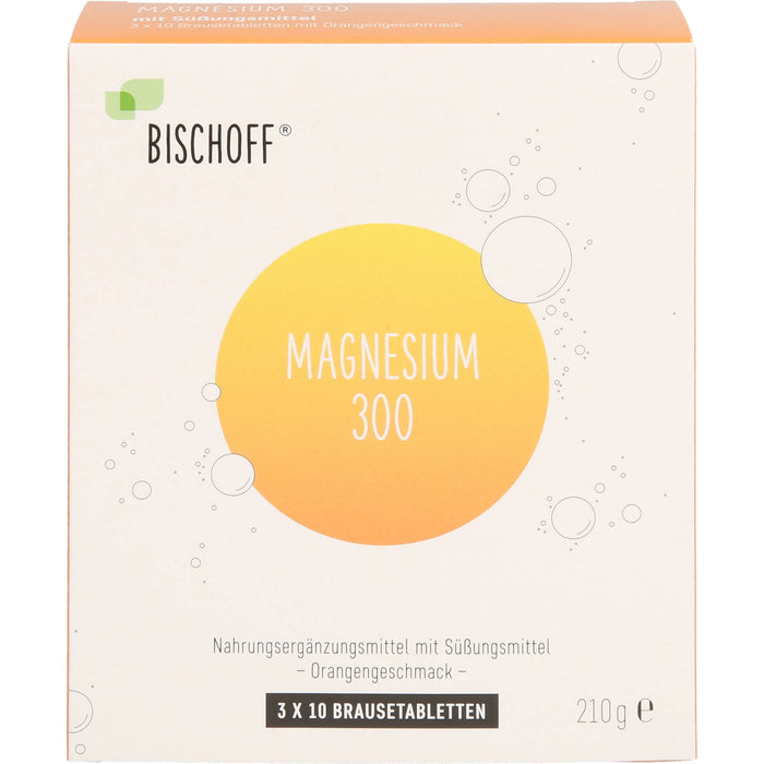 BISCHOFF Magnesium 300 Brausetabletten, 30 pc Tablettes