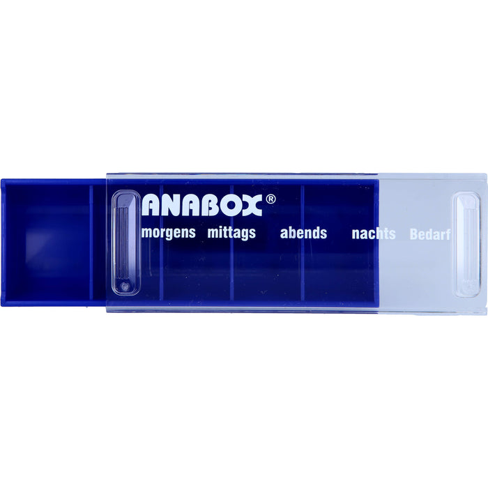 ANABOX-Tagesbox blau, 1 pcs. Dosette