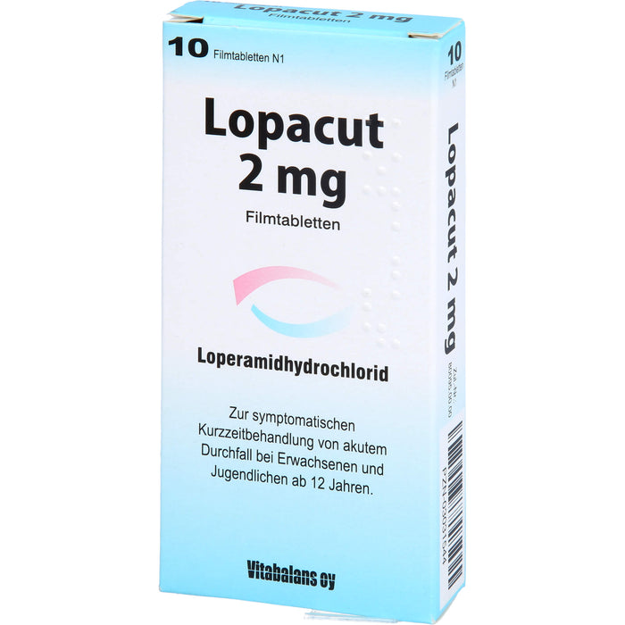 Lopacut 2 mg Filmtabletten, 10 pc Tablettes