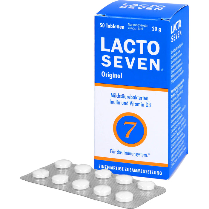 Lactoseven Tabletten, 50 pc Tablettes