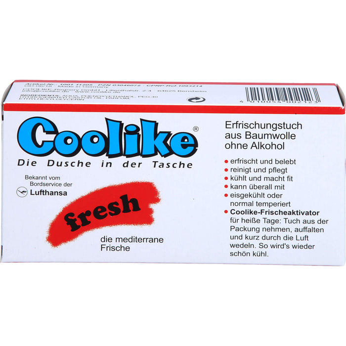 Coolike fresh Erfrischungstuch Baumwolle, 5 pc Tissus