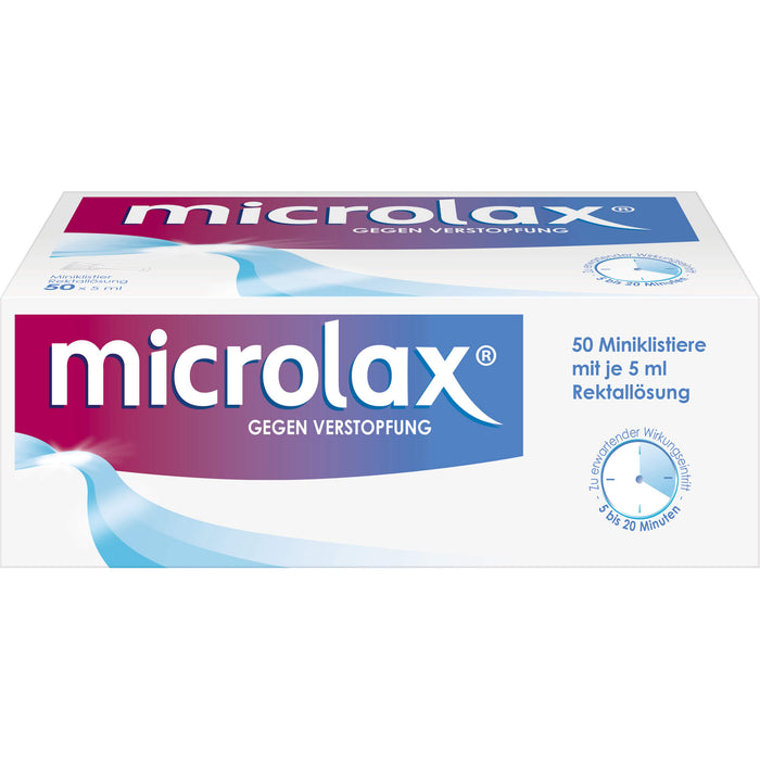 microlax Miniklistier Rektallösung Reimport EurimPharm, 50 St. Klistiere