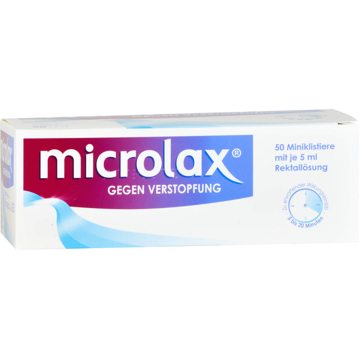 microlax Miniklistier Rektallösung Reimport EurimPharm, 50 St. Klistiere