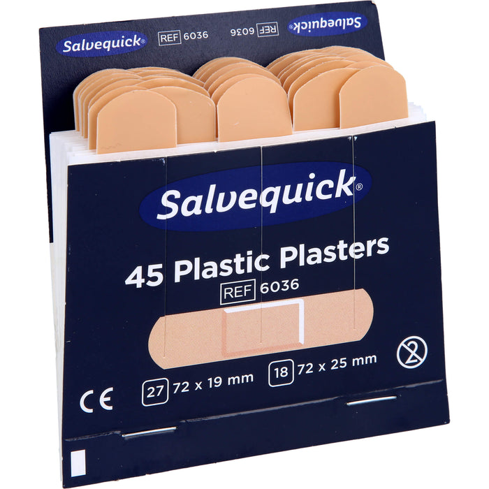 Salvequick Pflasterstrips wasserfest, 45 St. Pflaster