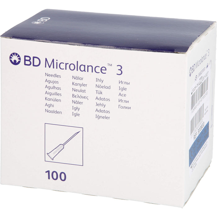 BD MICROLANCE 23g KAN 1, 100 St KAN