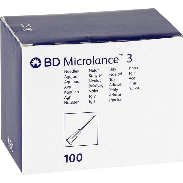 BD MICROLANCE 27g KAN 3/4, 100 St KAN