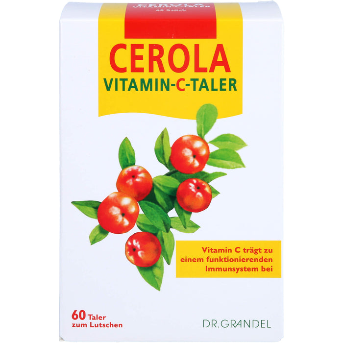 Dr. Grandel Cerola Vitamin-C-Taler zum Lutschen, 60 pcs. Tablets