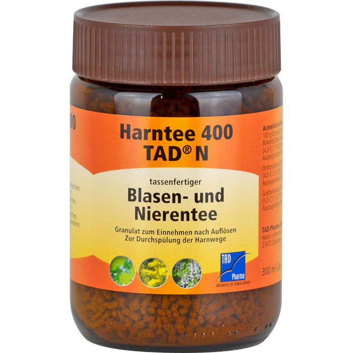 Harntee 400 TAD N Granulat Blasen- und Nierentee, 300 ml Granulat