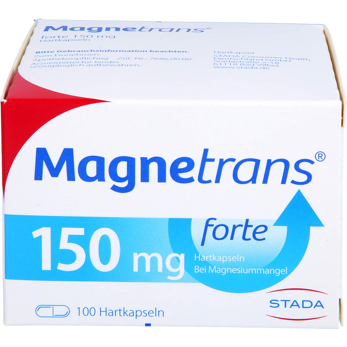 Magnetrans forte 150 mg Hartkapseln bei Magnesiummangel, 100 pc Capsules