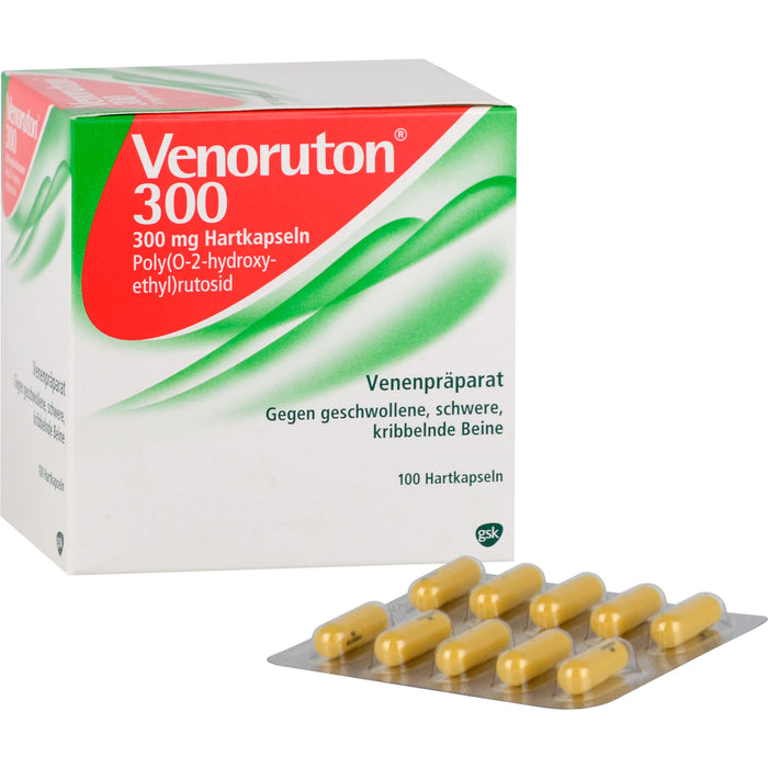 Venoruton 300 Kapseln Reimport EMRAmed, 100 pc Capsules