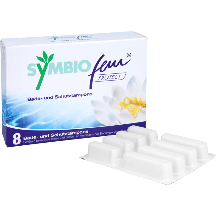 SYMBIOfem Protect Bade und Schutztampons, 8 pcs. Tampons