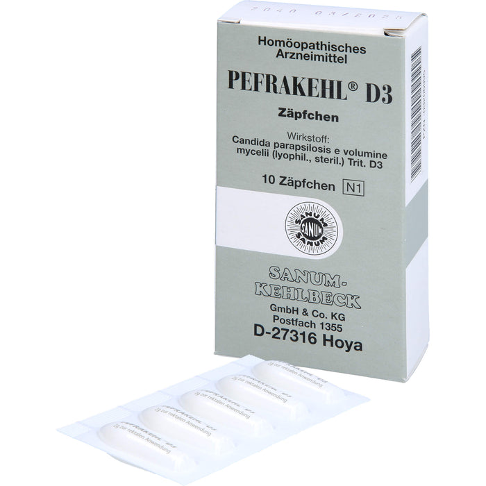 PEFRAKEHL D3 Zäpfchen, 10 pcs. Suppositories