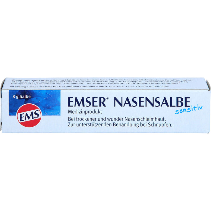 Emser Nasensalbe sensitiv, 8 g Onguent