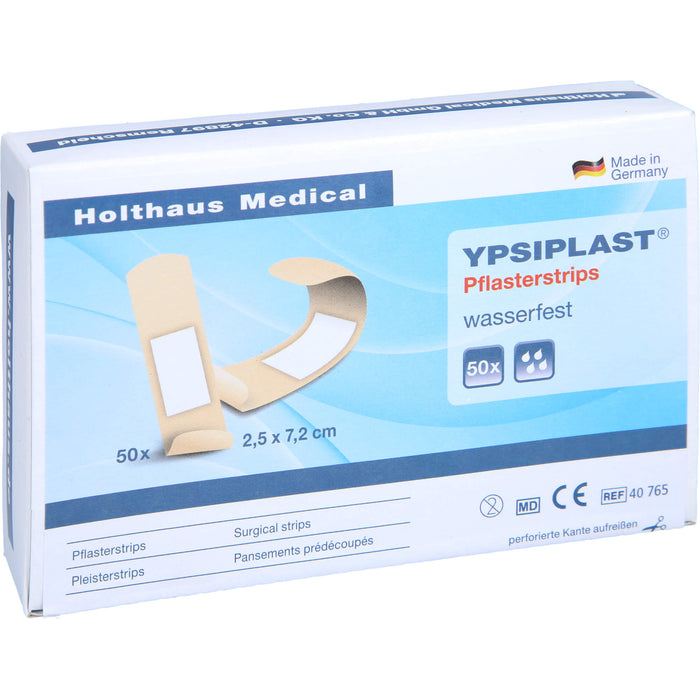 Pflasterstrips YPSIPLAST 2,5x7,2cm, 50 St