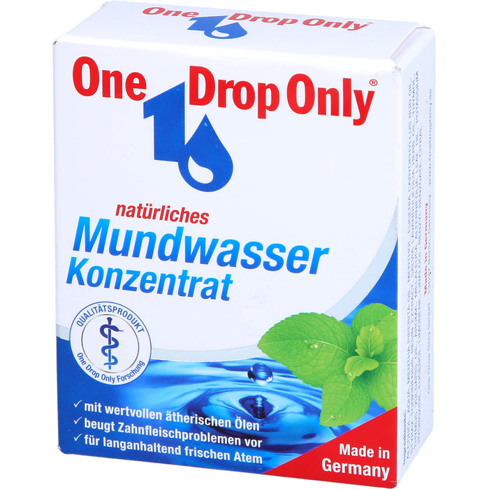 One Drop Only Mundwasser Konzentrat, 50 ml Solution