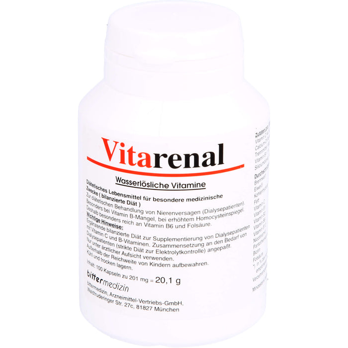 Vitarenal Kapseln, 100 pc Capsules