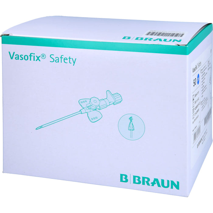 VASOFIX Safety Kanuele 22G 0,9x25mm, 50 St KAN