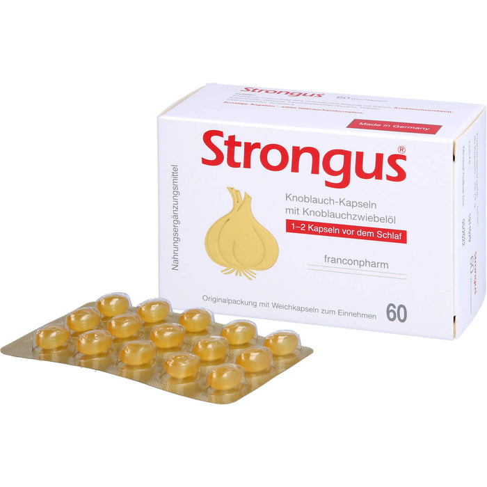 Strongus Knoblauch-Kapseln, 60 pc Capsules