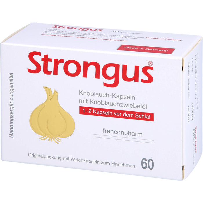 Strongus Knoblauch-Kapseln, 60 pcs. Capsules