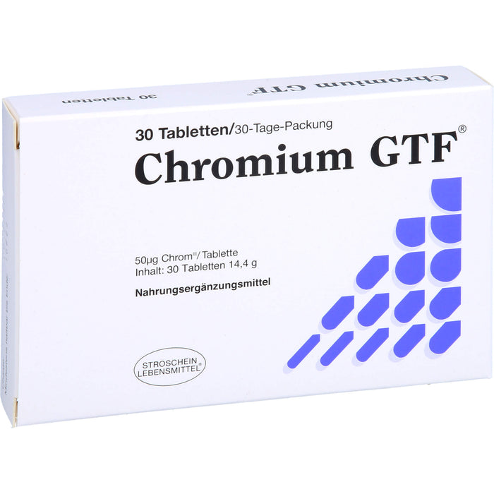 CHROMIUM GTF, 30 St TAB