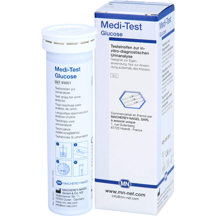 Medi-Test Glucose Teststreifen, 50 pcs. Test strips