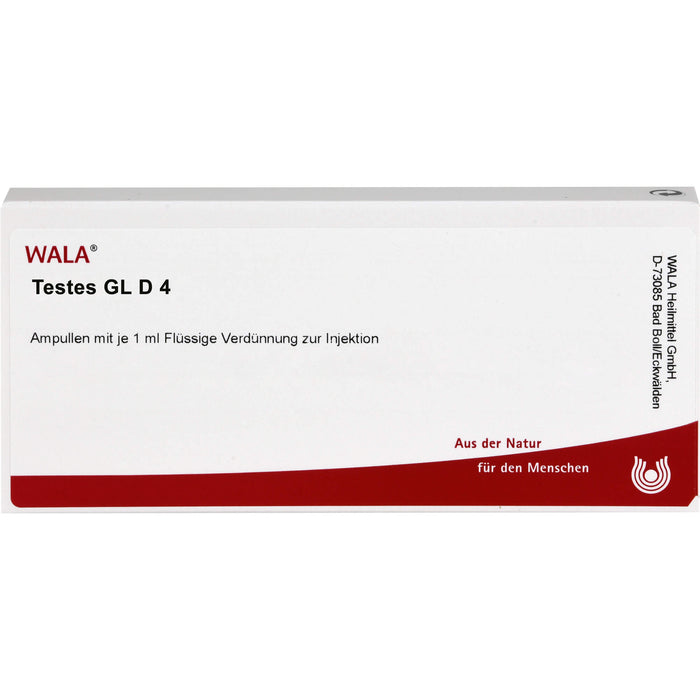 Testes Gl D4 Wala Ampullen, 10X1 ml AMP