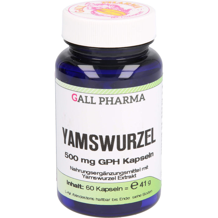 GALL PHARMA Yamswurzel 500 mg GPH Kapseln, 60 pc Capsules