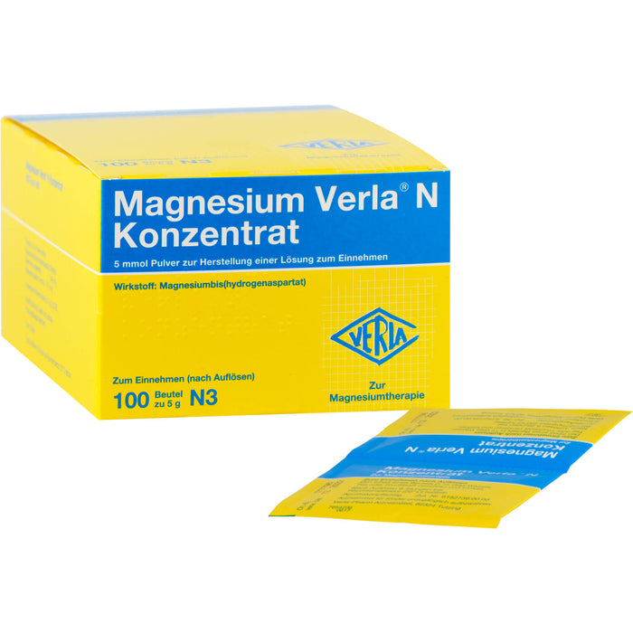 Magnesium Verla N Konzentrat Pulver, 100 St. Beutel