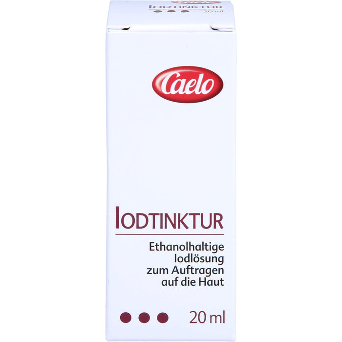 Iodtinktur Caelo HV-Packung, 20 ml TIN