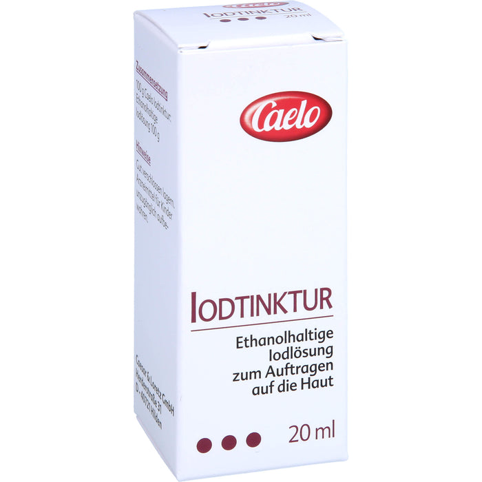 Iodtinktur Caelo HV-Packung, 20 ml TIN