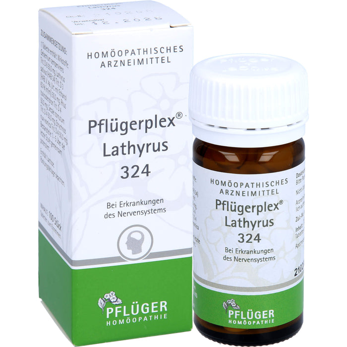 Pflügerplex Lathyrus 324 Tabletten bei Erkrankungen des Nervensystems, 100 pcs. Tablets