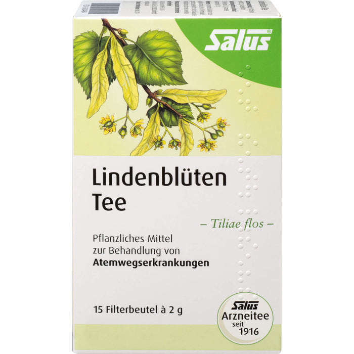 Lindenblüten Arzneitee Tiliae flos bio Salus, 15 St FBE