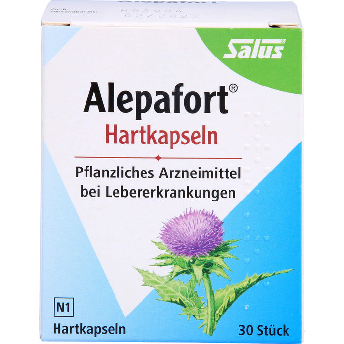 Salus Alepafort Hartkapseln bei Lebererkrankungen, 30 pcs. Capsules