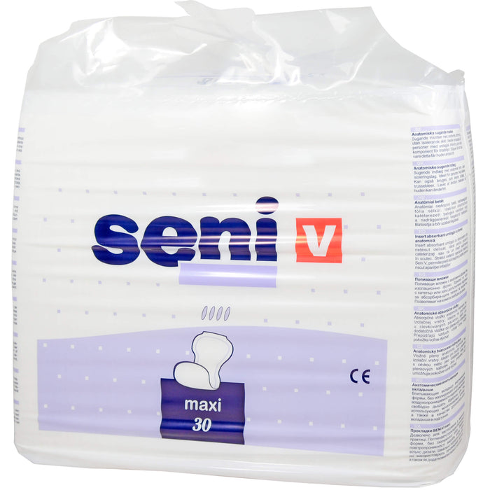 San Seni Vlies Maxi anatom. Vorlage, 30 St