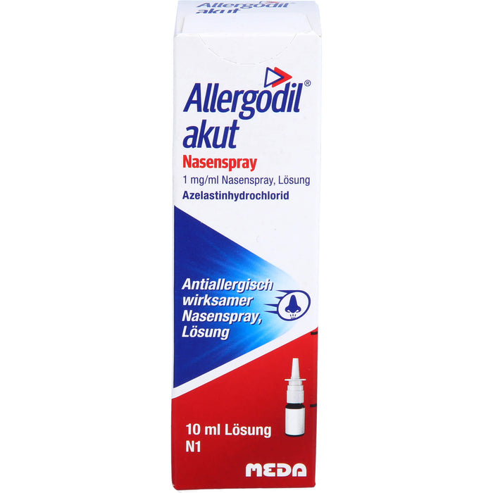 Allergodil akut Nasenspray, 10 ml Solution