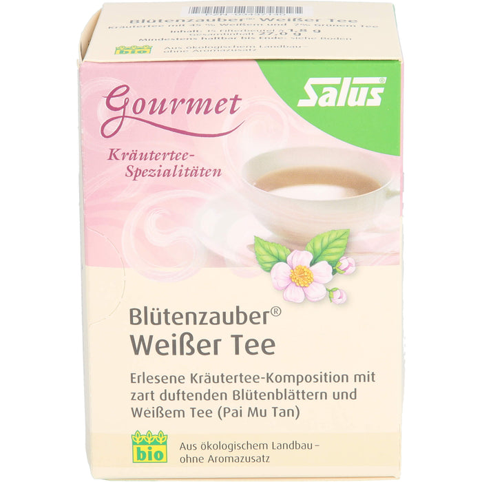 Salus Blütenzauber Weißer Tee, 15 St. Filterbeutel