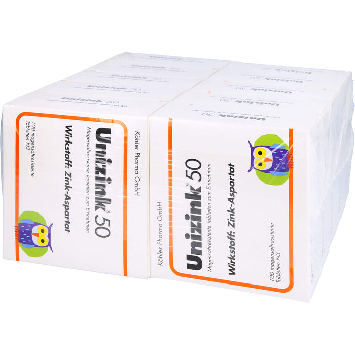 Unizink 50 Tabletten, 1000 pcs. Tablets