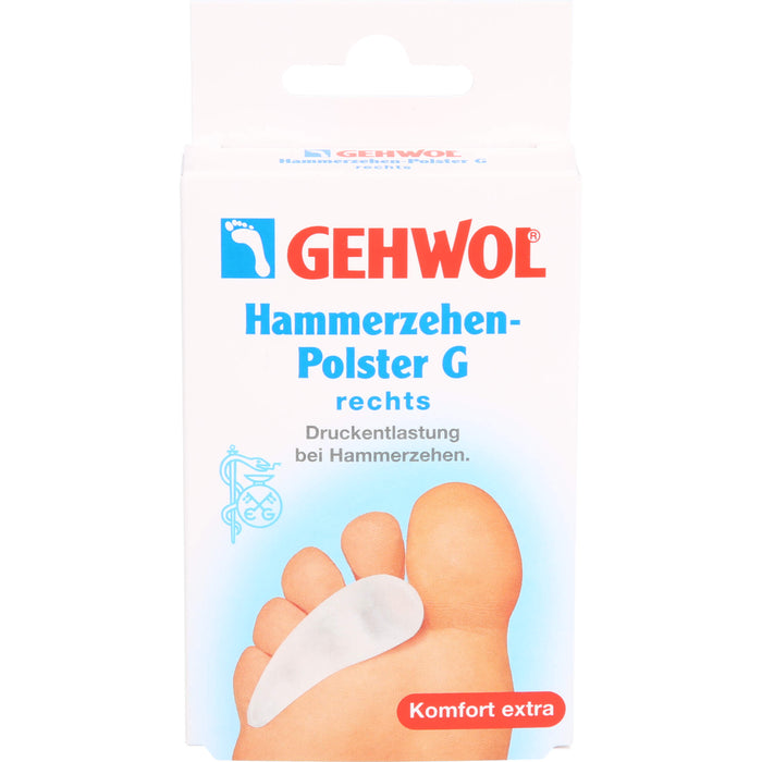 GEHWOL Hammerzehen-Polster G rechts, 1 pcs. Device