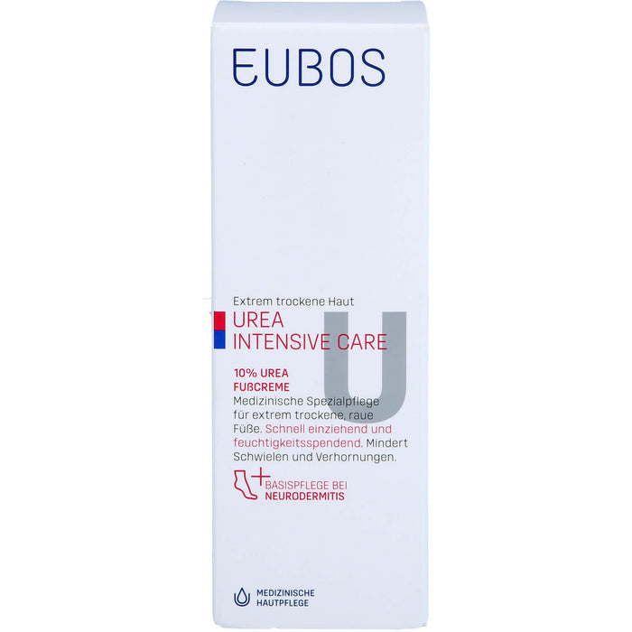 EUBOS Trockene Haut Urea 10% Fußcreme, 100 ml Cream