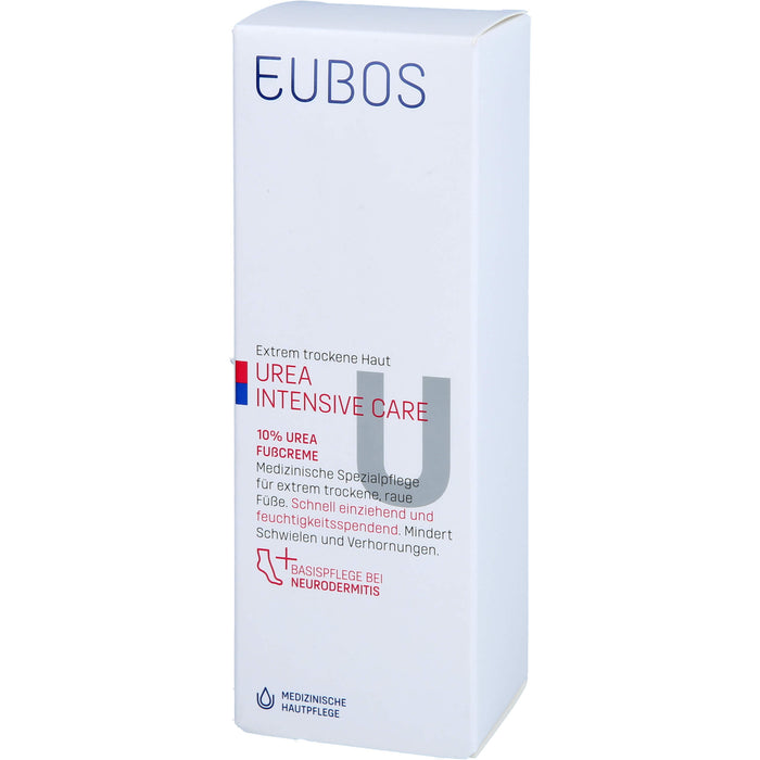 EUBOS Trockene Haut Urea 10% Fußcreme, 100 ml Cream