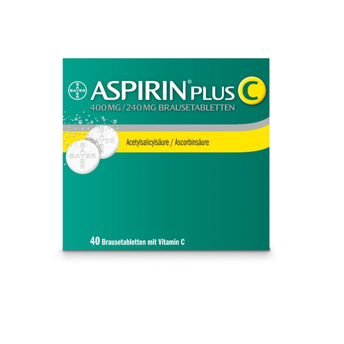 ASPIRIN plus C Brausetabletten, 40 pcs. Tablets