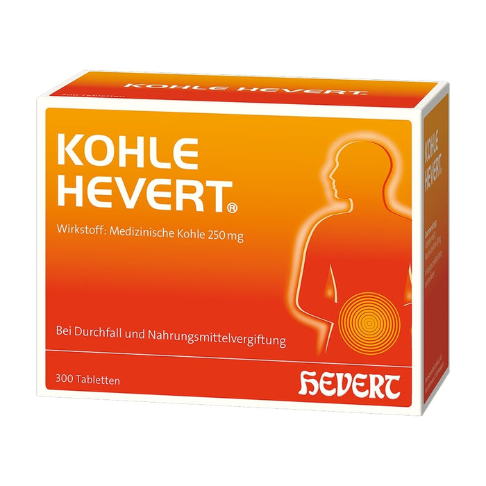 Kohle Hevert Tabletten, 300 pcs. Tablets