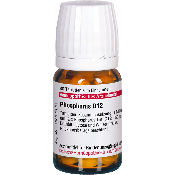 DHU Phosphorus D12 Tabletten, 80 pc Tablettes