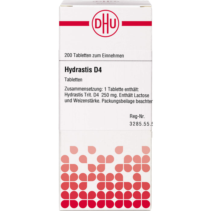 DHU Hydrastis D4 Tabletten, 200 St. Tabletten