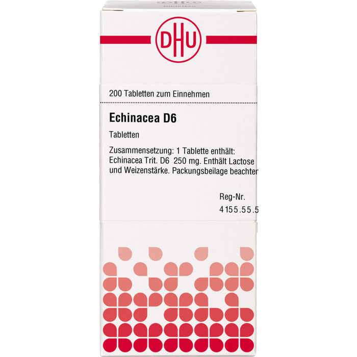 DHU Echinacea D6 Tabletten, 200 St. Tabletten