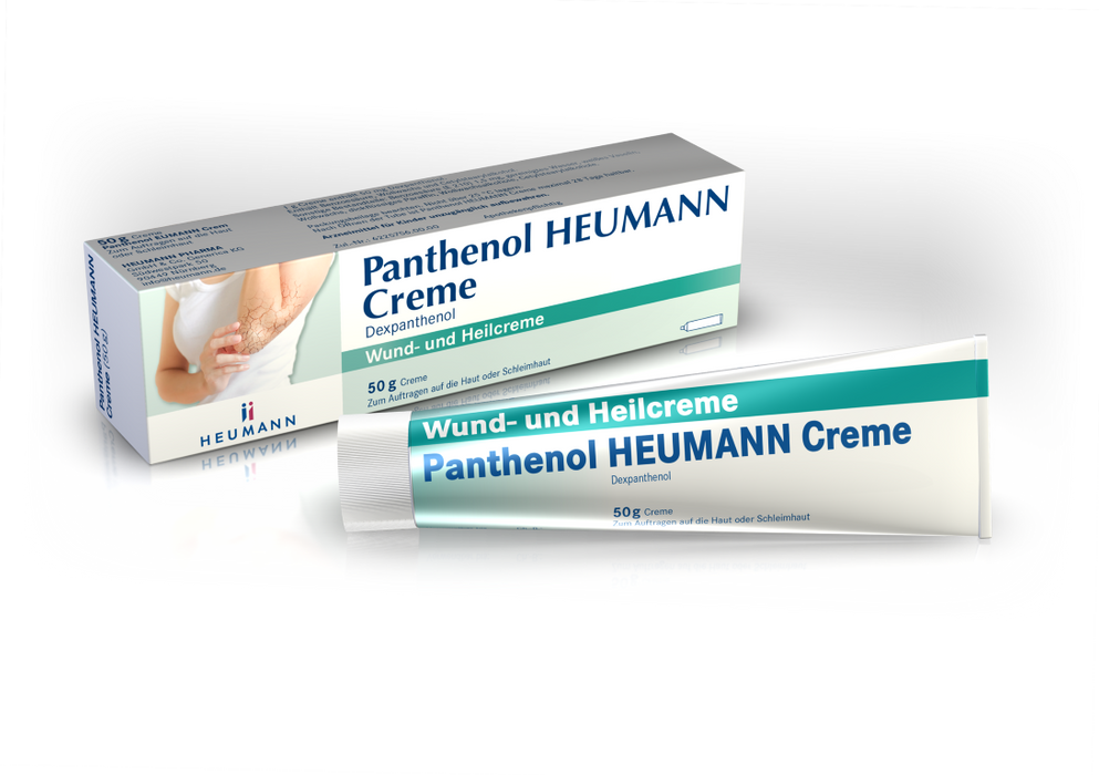 Panthenol Heumann Creme Wund- und Heilcreme, 50 g Crème