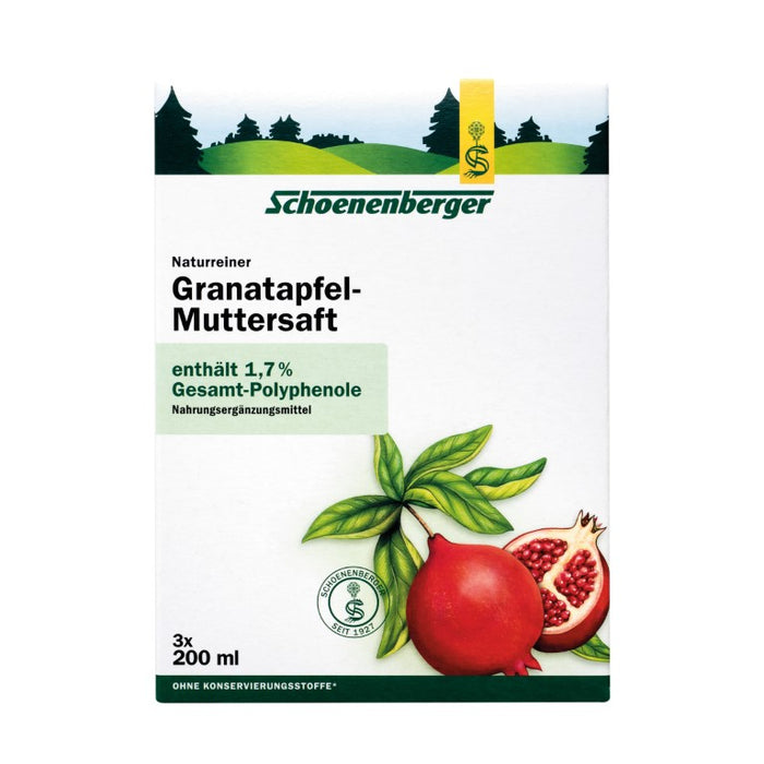 Schoenenberger Naturreiner Granatapfel-Muttersaft, 600 ml Lösung