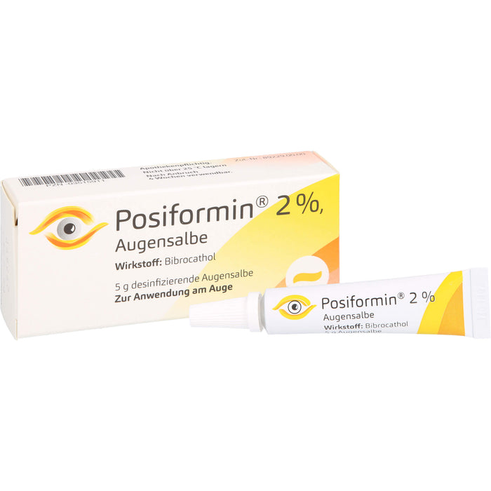 Posiformin 2 % Augensalbe, 5 g Crème